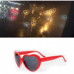 Semi-rimless Oversized Sunglasses Protection - Red - CZ194YI4GGY $12.35