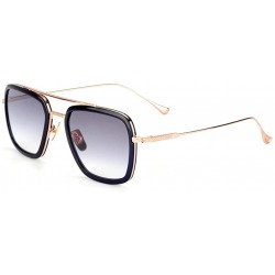 Aviator Glasses Vintage Aviator Sunglasses Classic - Gold Frame Grey Lens - C118UX5CZK5 $20.08