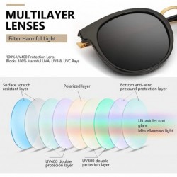Cat Eye Oversized Cat Eye Sunglasses for Women - Polarized Trendy Mirrored Lens - Metal Temple UV400 for Driving Fishing - CD...