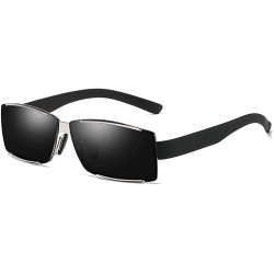Oval New arrival 2019 sunglasses for men glasses designer sunglasses - Sivler/Gray - CH18NDU9TT3 $34.42