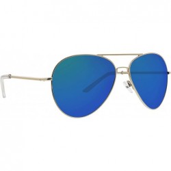 Aviator Life is Good Unisex-Adult Rye Polarized Aviator Sunglasses - Gold - CX18RQ30KNQ $53.62