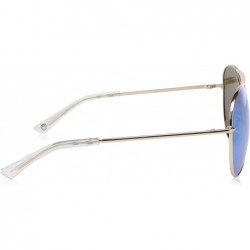 Aviator Life is Good Unisex-Adult Rye Polarized Aviator Sunglasses - Gold - CX18RQ30KNQ $24.64