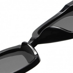 Round Round Oversized Sunglasses for Women Men UV Protection 8057 - Grey/Black - CG19642K86C $9.52