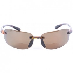 Rectangular Lovin Sport Polarized Bifocal Sunglasses - Polarized - Tortoise/Tortoise - CC12NV0SPEP $53.31