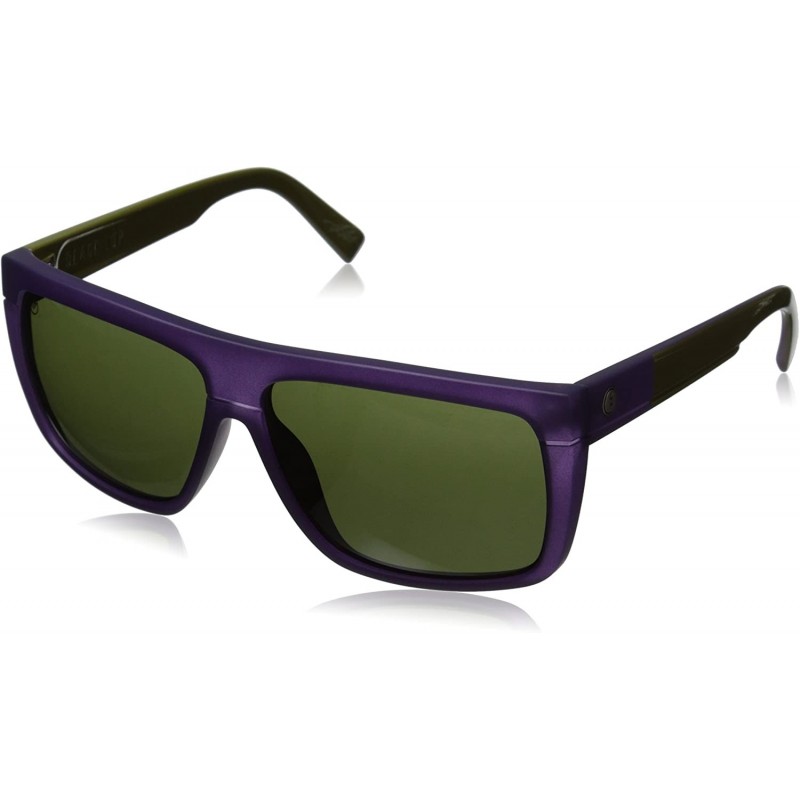 Square Visual Black Top Sunglasses - Purple Resin - CY11XCD8UUB $42.26