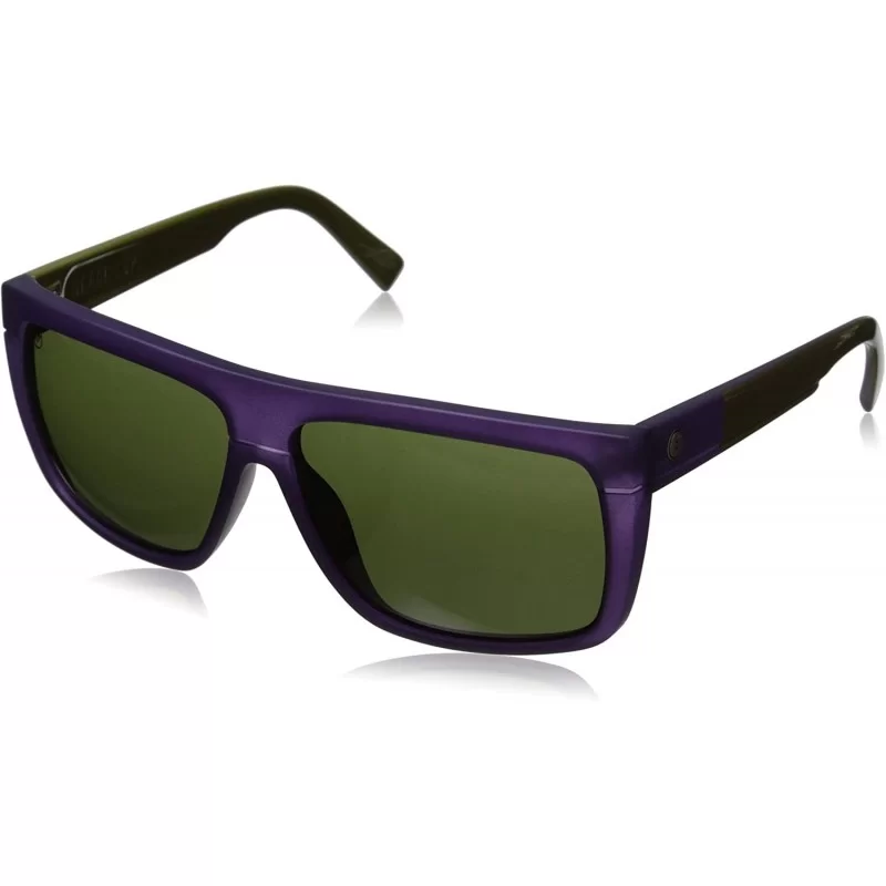 Square Visual Black Top Sunglasses - Purple Resin - CY11XCD8UUB $42.26