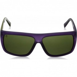 Square Visual Black Top Sunglasses - Purple Resin - CY11XCD8UUB $42.26