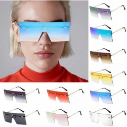 Aviator Fashion Vintage Polarized Sunglasses for Men and Women Driving Sun Glasses UV Protection Wide Large Eyeglass - CS194K...
