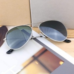 Goggle Popular Sunglasses - popular Sunglasses New metal resin sun 3025 wholesale - Dark Green With Silver Frame - CA18AA2GOE...