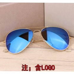 Goggle Popular Sunglasses - popular Sunglasses New metal resin sun 3025 wholesale - Dark Green With Silver Frame - CA18AA2GOE...