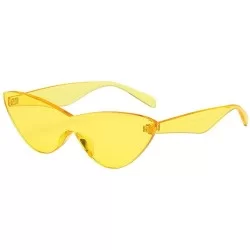 Oversized Sunglasses Polarized Protection REYO Irregular - B - C318NW9KE2S $17.29