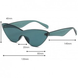 Oversized Sunglasses Polarized Protection REYO Irregular - B - C318NW9KE2S $9.00