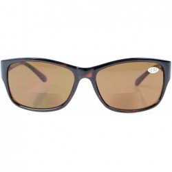 Sport Stylish Patterns Style Bifocal Sunglasses UV 400 Protection for Men and Women - Demi Brown Lens - C9180DLQN98 $21.20