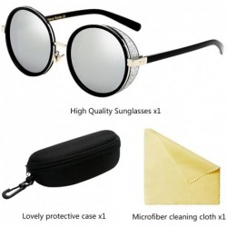 Wayfarer Fashion Sunglasses UV Protection PC and Metal Sun Glasses for Men Women - Silver - CT18G7YD2HG $15.21