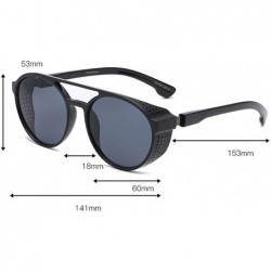 Goggle Unisex Vintage Glasses Retro Eyewear Fashion Radiation Protective Glasses - Black - C518Q2OXQ57 $9.21