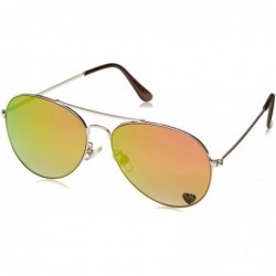 Aviator Wild Child Aviator Sunglasses - Gold - CB128EFBEYP $61.90