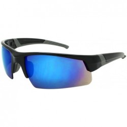 Semi-rimless Semi rimless Performance Sunglasses 570099 REV 1 - Black+gray - CM1867R6IHQ $29.87