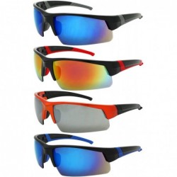 Semi-rimless Semi rimless Performance Sunglasses 570099 REV 1 - Black+gray - CM1867R6IHQ $17.49