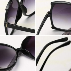 Sport women fashion Simple sunglasses Retro glasses Men and women Sunglasses - Yellow - C218LIY7SLQ $9.51