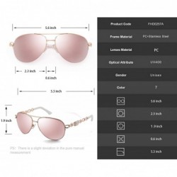 Aviator Classic Aviater Sunglasses For Women Men Metal Frame Mirrored Lens Driving Fashion UV400 Glasses 0257 - CW18WGMQQLQ $...
