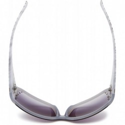 Oversized Women's U211 Shield Sunglasses - 70 mm - Silver - CY11BVEJ3YP $28.86