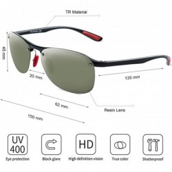 Sport Polarized Sports Sunglasses for Men and Women Ultra Light Unbreakable TR Frame UV400 Protection for Driving - CO18IS9HX...