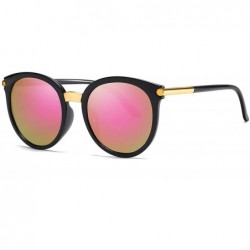Round Round Vintage Sunglasses Women Men Fashion Mirror Sun Glasses Female Shades Retro Eyewear Oculos De Sol UV400 - CU197A3...
