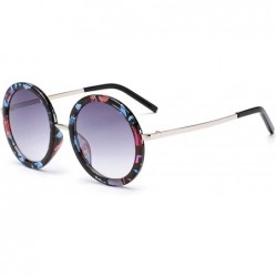 Round New Retro Round Sunglasses Women Brand Designer Vintage Sun Glasses Coating Oculos De Sol Gafas Lunette Soleil - CZ197A...