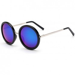 Round New Retro Round Sunglasses Women Brand Designer Vintage Sun Glasses Coating Oculos De Sol Gafas Lunette Soleil - CZ197A...