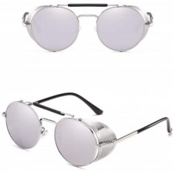 Aviator Steam sunglasses for men and women in Europe and America - H - CG18Q06WZE6 $24.26