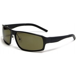 Sport Viv Sunglass Collection 774S in Black & Polarized Green - C5120KE6COF $86.37