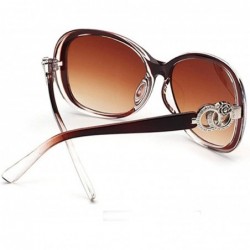 Sport Fashion UV Protection Glasses Travel Goggles Outdoor Sunglasses Sunglasses - Brown - CL18SC590IQ $6.80