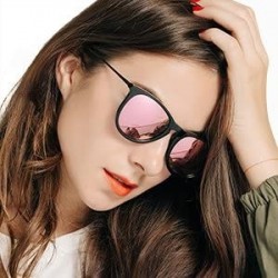 Aviator Polarized Sunglasses - Unisex Lightweight Shades for Women/Men - CN18529D7M5 $19.83