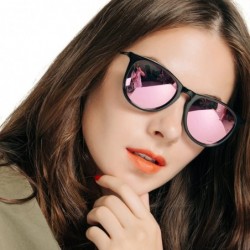 Aviator Polarized Sunglasses - Unisex Lightweight Shades for Women/Men - CN18529D7M5 $19.83