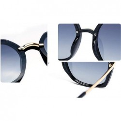 Aviator Retro polarized sunglasses- men's aviator sunglasses- driving mirror - A - CN18S83GX3O $48.62