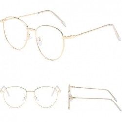 Aviator Fashion Men Women Irregular Shape Sunglasses Glasses Vintage Retro Style Aviation Luxury Accessory (G) - G - CQ195MAI...