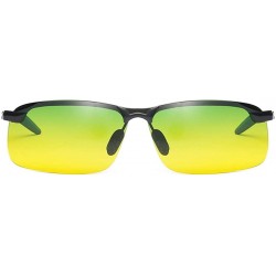 Rectangular Photochromic Lenes Driving Polarized Sunglasses for Men Women Outdoor Traveling Anti Glare Eyewear Glasses - CR18...