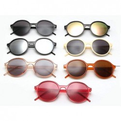Round 2020 Fashion Black Sunglasses Round Sun Glasses Men's Ultralight Retro UV Protection Sunglasses - Silver - CV192S426RI ...