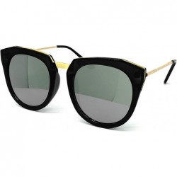 Oversized 7936-1 Premium Oversize Mirrored Sunglasses - Silver - CE18ORRUHUD $16.52