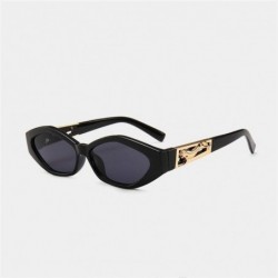 Cat Eye Vintage Cat Eye Sunglasses Women 2020 Brand Designer Modern Sun Glasses Female Black Red Frame UV400 - CZ198ODH3I4 $2...