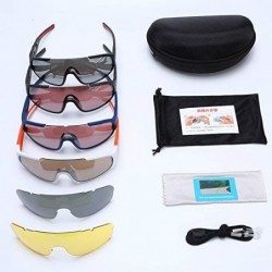 Sport Outdoor Cycling polarized sunglasses Sports Sunglasses mountain bike riding glasses wind glasses sports goggles - CW18X...