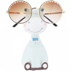 Round Women Fashion Round Pearl Frame Sunglasses UV Protection Sunglasses - Tea - CC1989WQ7SI $15.01