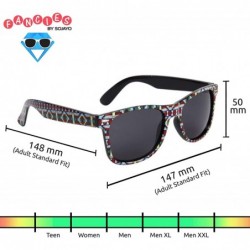 Wayfarer HQL Fancies by Sojayo Premium Summer- Beach- Party- Sexy Sunglasses (Multiple Colors) - CZ18DOOO5W8 $8.41