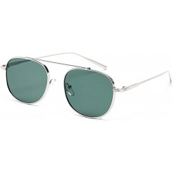 Aviator 2019 new sunglasses ladies retro trend sunglasses metal frame sunglasses - A - CK18S9NKO0C $79.74