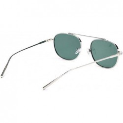 Aviator 2019 new sunglasses ladies retro trend sunglasses metal frame sunglasses - A - CK18S9NKO0C $36.64