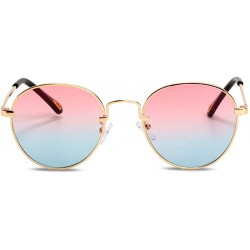 Aviator 2019 new sunglasses - ladies sunglasses small frame round sunglasses - B - C318SCMCIW0 $29.43