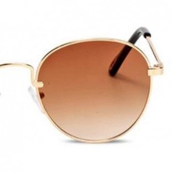 Aviator 2019 new sunglasses - ladies sunglasses small frame round sunglasses - B - C318SCMCIW0 $29.43