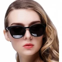 Round Round Vintage Sunglasses Polarized for Women Men - Women's Fashion Sun Glasses UV400 - CR18NL9T9T3 $24.30
