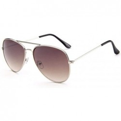 Oversized Oversized Sunglasses Women Men Aviation Driving Goggle Accessories Eyewear Anti Glare Glasses - C1 Gray Frame - CI1...