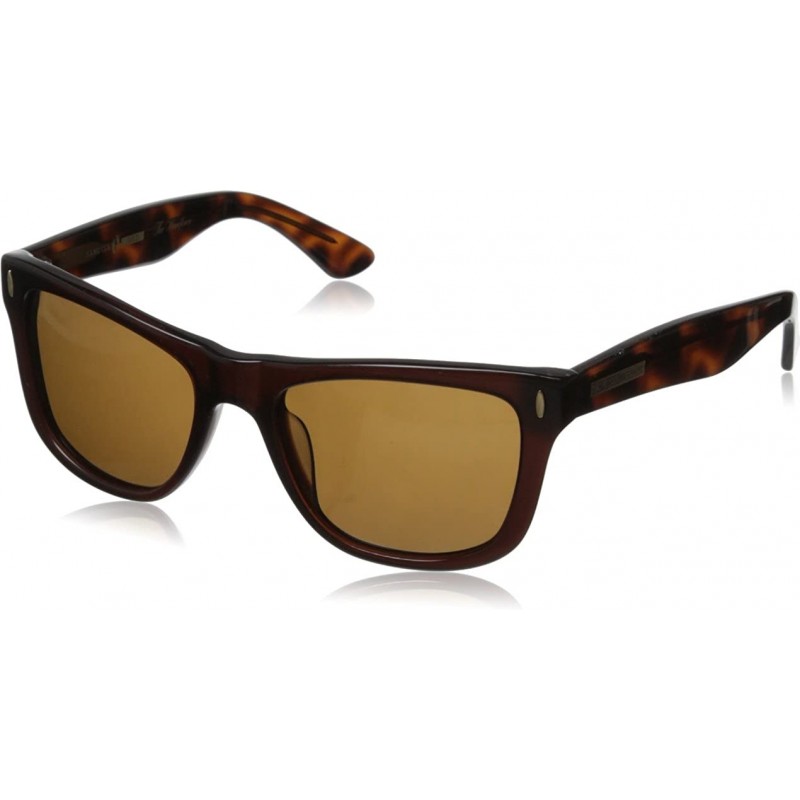 Wayfarer Classic Wayfarer HTG1006 C2 Polarized Round Sunglasses - Brown - C611OCMV39B $33.09